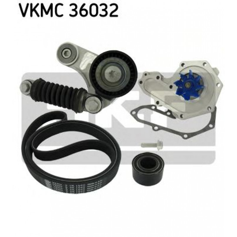 VKMC 36032 SKF - Насос охолоджуючої рідини + комплект зубчатого ремня